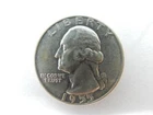 1955 D SILVER WASHINGTON QUARTER DOLLAR, BU+ DETAILS   #X67