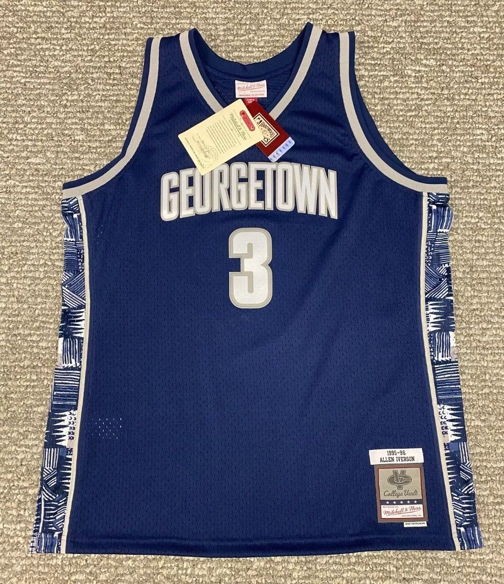 Mitchell & Ness Men's Georgetown Hoyas Allen Iverson '95-'96