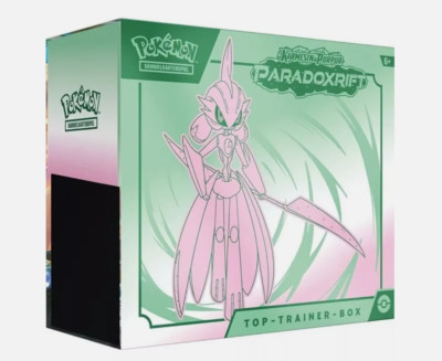 Pokémon Top Trainer Box Paradoxrift Eisenkrieger DEUTSCH Neu OVP Sealed