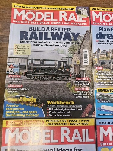 model Rail Railway Magazines Bulk Lot X 4 steam Train trains - Picture 2 of 5