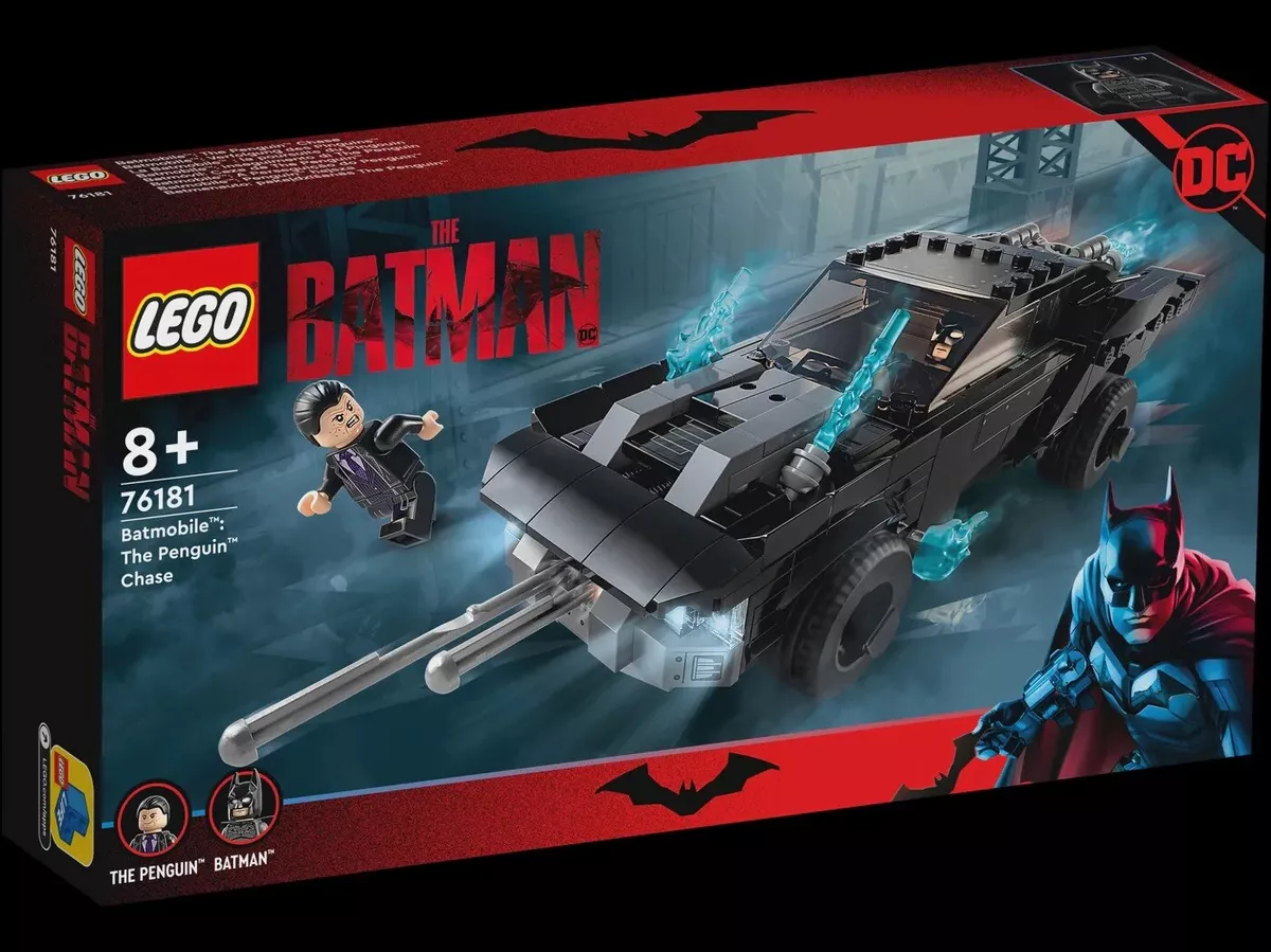 The Batman Batmobile: The Penguin Chase Lego Set 76181 DC 2022 Toy