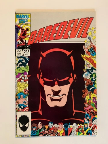 Daredevil #236 - Nov 1986 - Vol.1 - Direct Edition - Minor Key - 7.5 VF- (2)