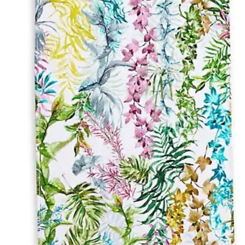 Distinctly Home Shower Curtain Floral Cotton Wild Flower 72x72 Florence Square