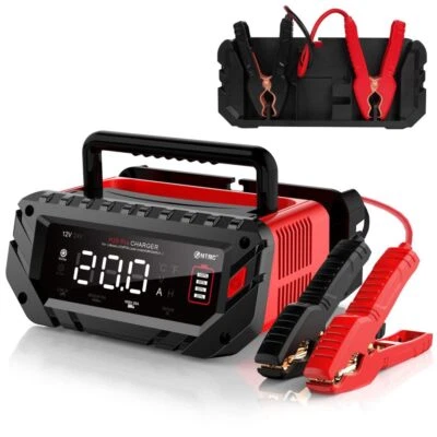 MARKENLOS 20A/30A Autobatterie Ladegerät Intelligente Batterieladegerät 6V/12V/24V KFZ PKW