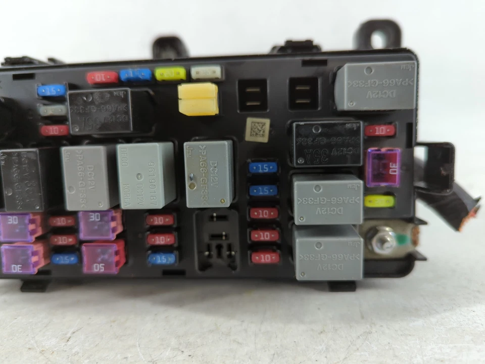 Chevrolet Aveo 2009-2011 caja de fusibles caja de fusibles módulo de relé 96 839 233 D7V06 Foto 4 de 4