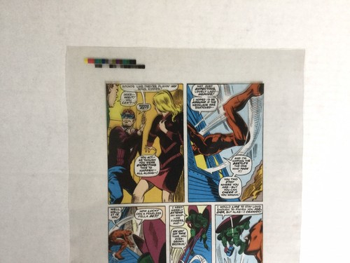 Dare Devil #33 Page #8 Production pages (Beetle App.) Marvel Comics - Picture 2 of 8