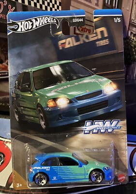 ホットウィール ‘99 ホンダ シビック タイプ R EK9 ファルケン Amazon | ホットウィール(Hot Wheels) ブールバード - '99
