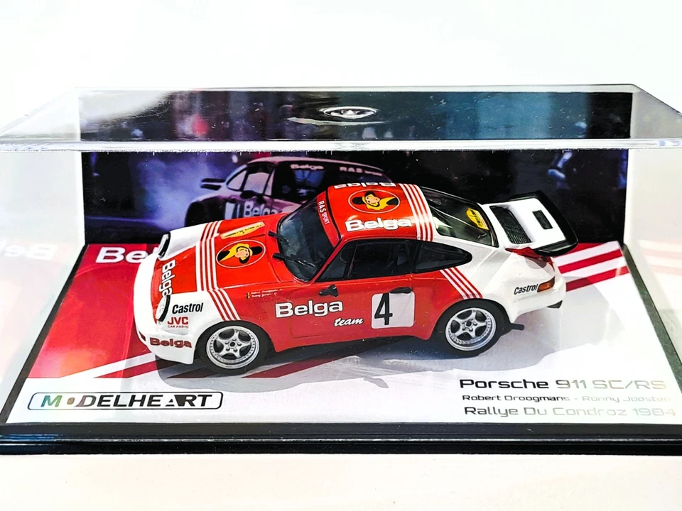 1:43 Porsche 911 SCRS Gruppe B Sieger Condroz 1984 Aufkleber BELGA Decals - Bild 4 von 4