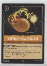 2023 Disney Lorcana - The First Chapter 1 Ursula's Shell Necklace #34