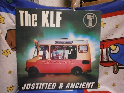 The KLF   Justified & Ancient  LP Vinyl Record Album RARE