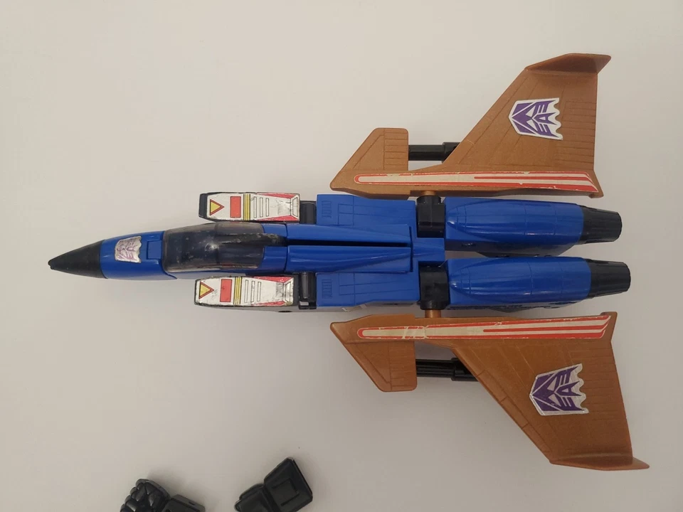 Transformers G1 Decepticon Seeker Jet DIRGE Complete Hasbro Takara Vintage 1985 - Image 4 of 4