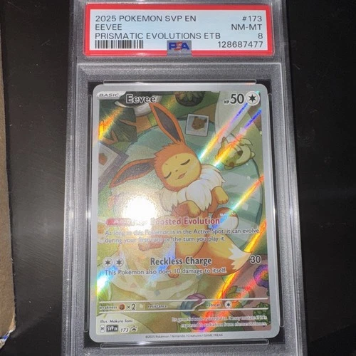 Eevee 173 Sv: Scarlet & Violet Promo Cards Holo PSA 8