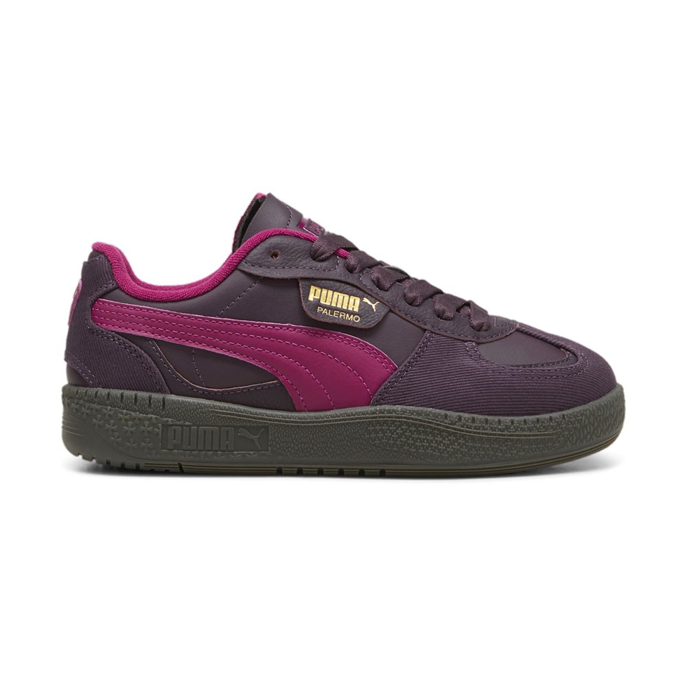 PUMA Palermo Moda Corduroy Lace Up Womens Purple Sneakers Casual