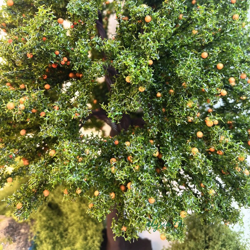 HO/OO Scale Miniatures Fruit Trees Landscape Farm Plants Railway Scenery Model - Image 4 of 4