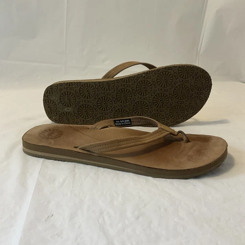 Infradito Ugg donna taglia 9 marrone estivo perizoma 3092