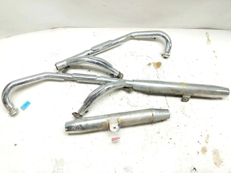 Silenciadores de tubos de escape 99-13 Yamaha XVZ1300 Royal Star Venture - Imagem 2 de 4