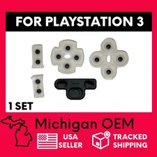 Replacement Conductive Rubber Pad Set for Sony PlayStation 3 (PS3) Controller