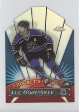 2000-01 Topps Chrome Rocket's Flare Refractor Luc Robitaille #RF5 HOF 2tb