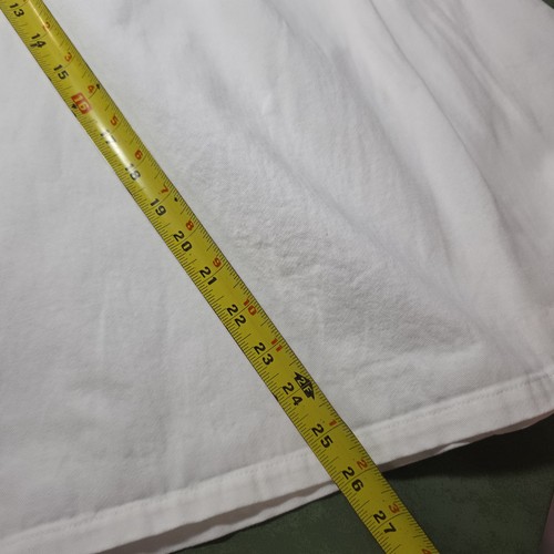 Culotte femme coton blanc jambes larges pantalon plissé taille haute L baggy côtier - Photo 17/18