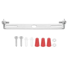 120mm (4.7") Universal Light Fixture Mounting Bracket Kit, 2 Set Light Crossb...