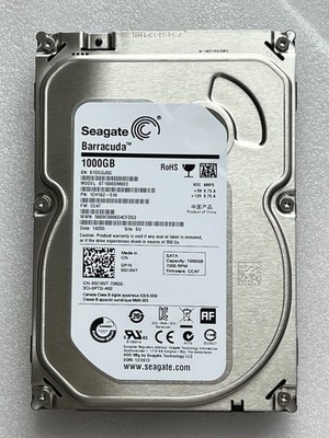 Seagate Barracuda 1000GB 3.5'' SATA HDD 7200RPM 64MB Cache ST1000DM003