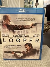  SALE Looper Blu-ray, 2012 Bruce Willis Joseph Gordon-Levitt