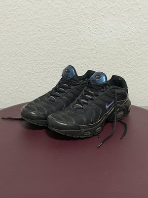 Original Nike Air Max Plus Tuned 1 TN Black White Volt Trainers DJ6876 001