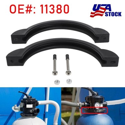 Brand New 11380 Clamp with Screws for 12in - 14in Sand Filter Pumps & Comb