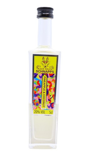 Snapps Mini Black Shuck - Pineapple & Coconut Schnapps Miniature 5cl | eBay