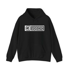 3 Doors Down Vintage Hoodie Retro Rock 90s Unisex Heavy Blend  Hooded Sweatshirt