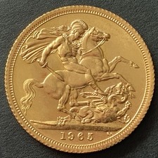 1965 Full Gold Sovereign