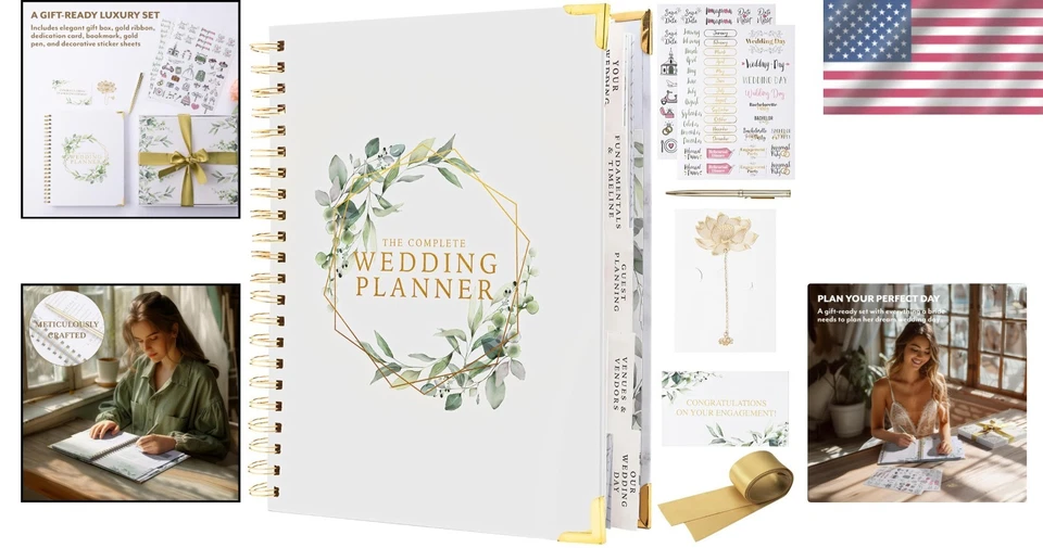 Libro y organizador de planificación de bodas Ultimate Foto 2 de 4