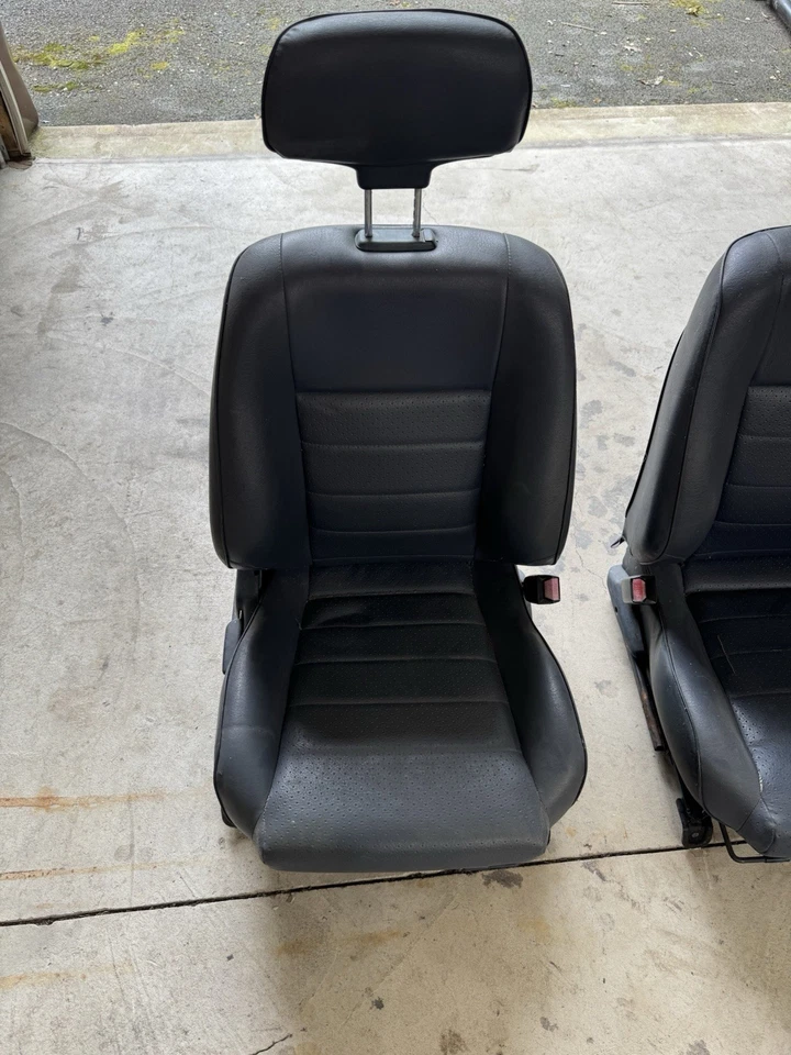 Honda Civic 1990-91 hatchback asientos delanteros pasajero y conductor Foto 2 de 4