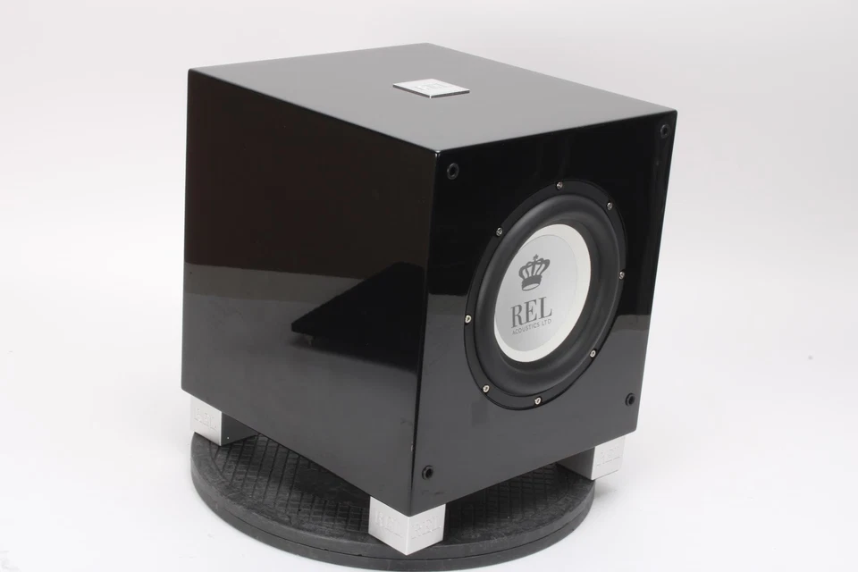 REL Acoustics T/7i 400 Watt Home Theater Subwoofer With Grill - Black - image 4 of 4