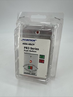 Securitron Assa Abloy Pb3 Series Push Button Interchangeable Exit Device