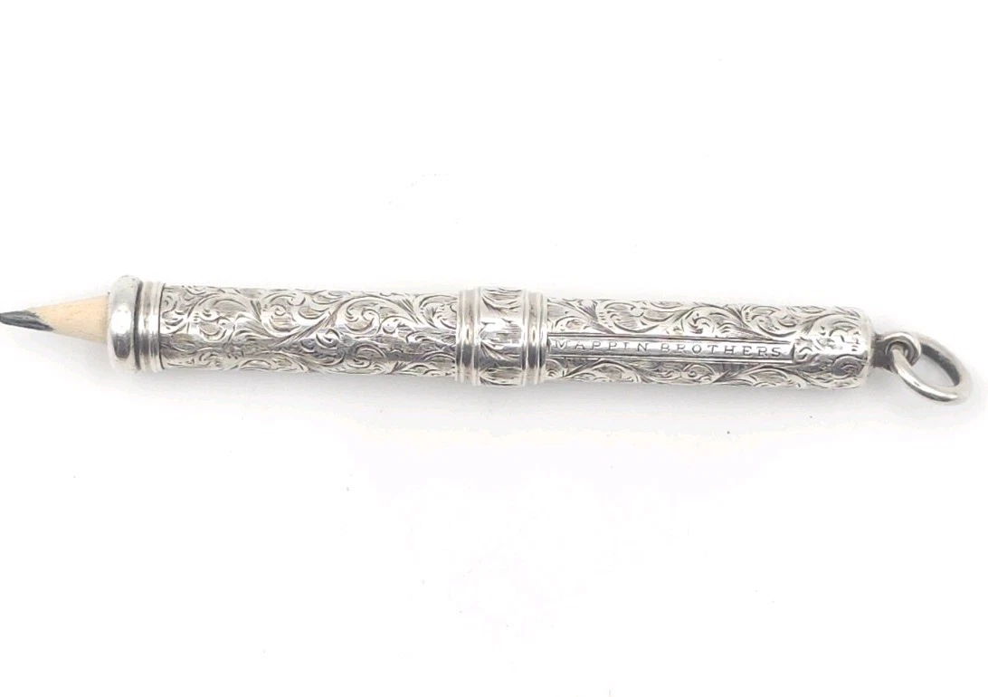 antique sterling silver pencil products for sale | eBay