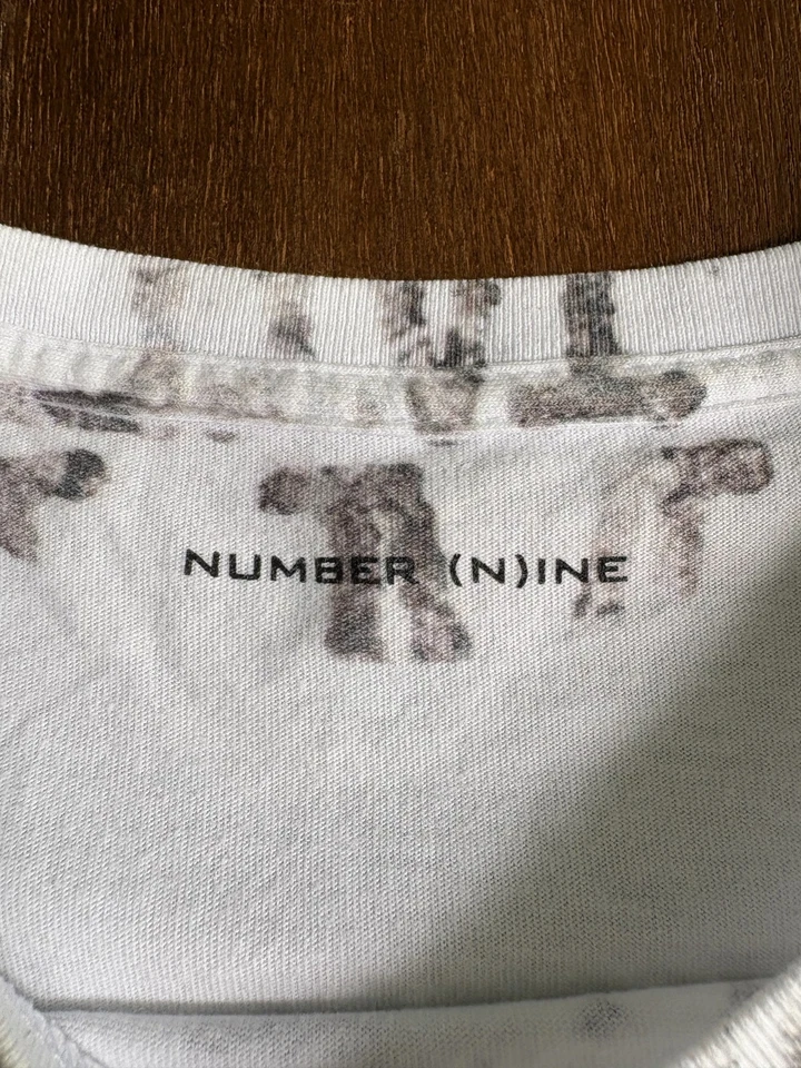 NUMBER (N)INE Calm down Tee Made in Japan - Image 3 of 4