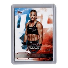 Kayla Harrison UFC 2025 Knockout Topps #40 Orange 3/88 MMA
