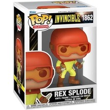 Funko Pop! Invincible : Rex Splode #1862 With Protector