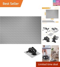 Non-Slip Workout Mat for Under Desk Elliptical 19.7 23.6 Apply to Foot and...
