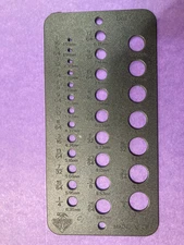 Drill Bit Gauge — SAE And Metric - Made in USA - Handyman Club of America