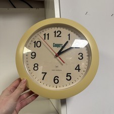 Coopers Classic Analogue Wall Clock Radio Controlled