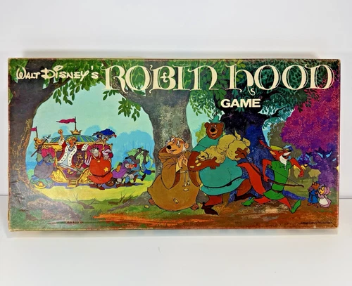 Vintage Walt Disney Robin Hood Board Game 1973 Parker Brothers Complete No 151