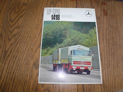 Mercedes-Benz LP LPS 1418 Sales Brochure - Vintage - Dutch