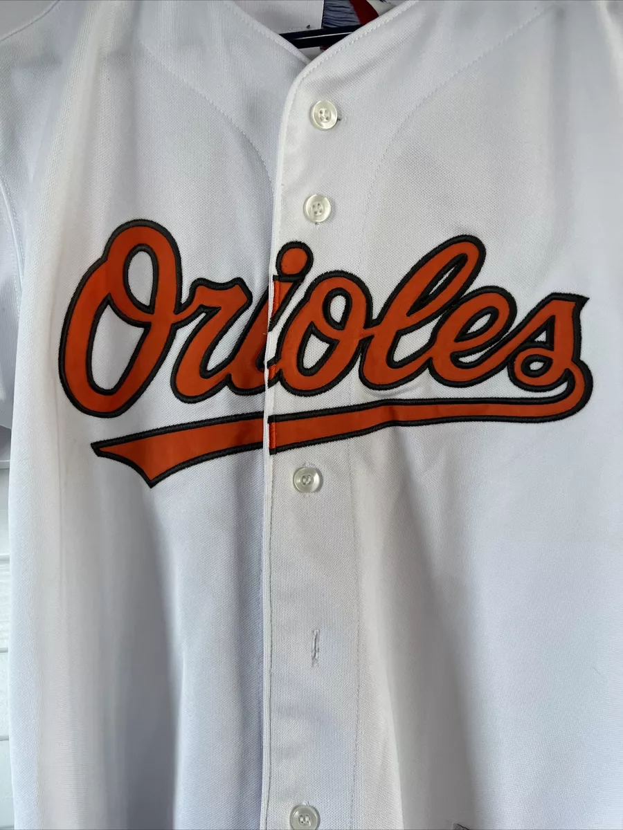 Vintage Baltimore Orioles MLB Baseball Jersey White Large