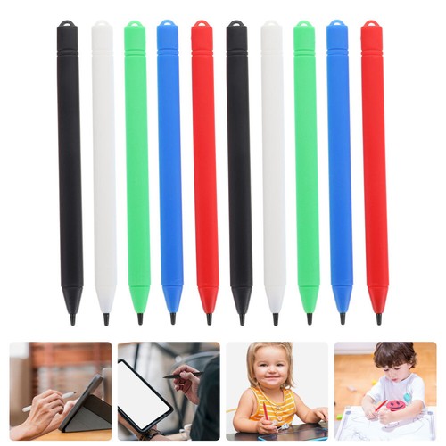 10 Pcs LCD -Handschrift Brett Malerei Pinsel Baby Kind LCD-Zeichentablett-Stift