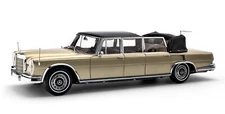 CMC 1:18 Mercedes-Benz 600 Pullman Laudaulet Beige/Brown Softtop (Limited Edi...