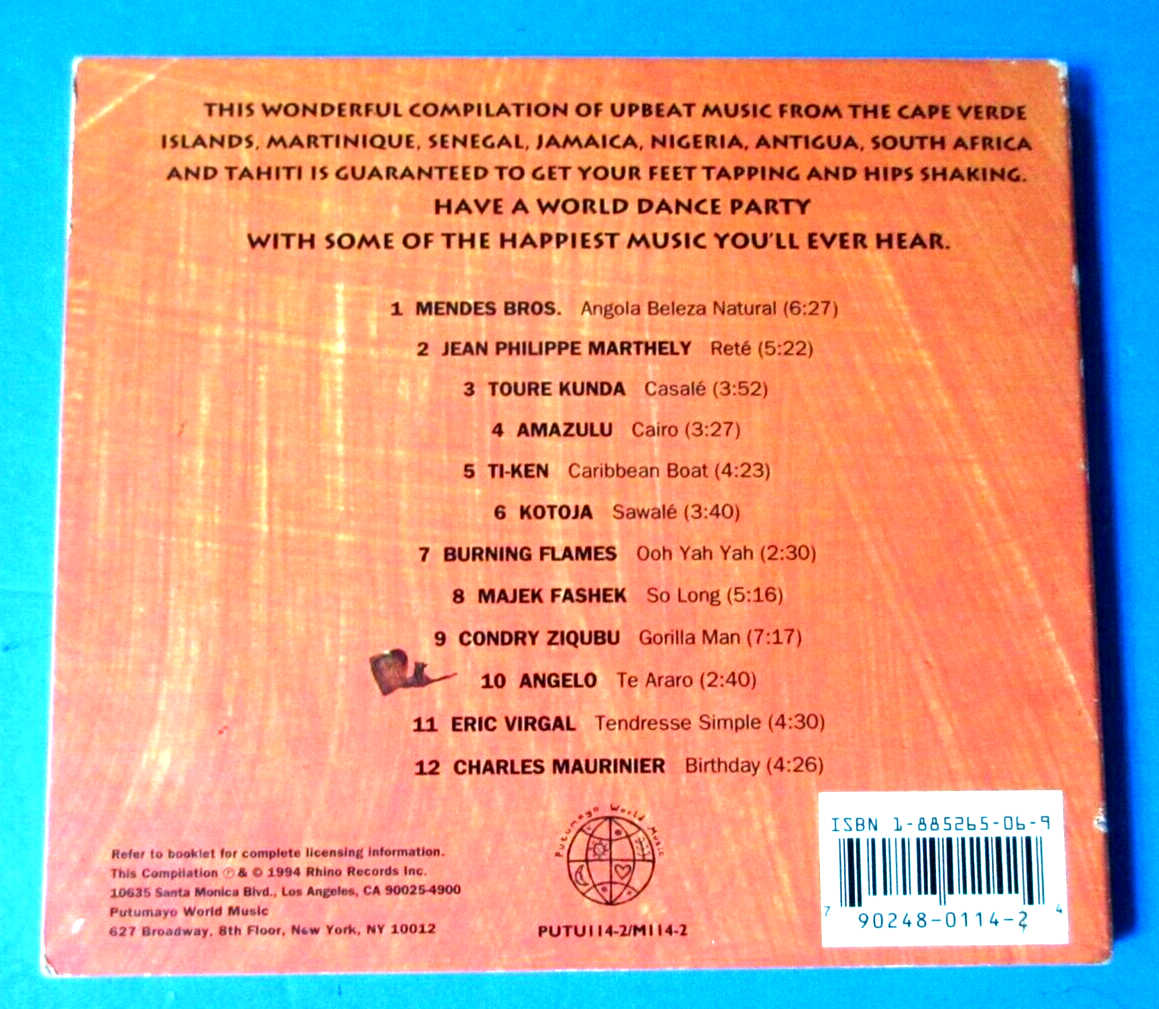 Putumayo Presents : The Best of World Music: World Dance Party CD