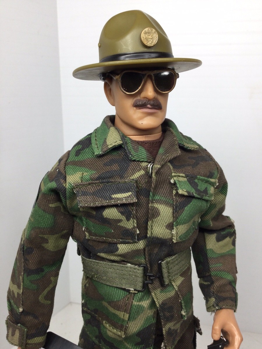1/6 CUSTOM 21ST CENTURY US ARMY DRILL INSTRUCTOR + STAND WHISTLE