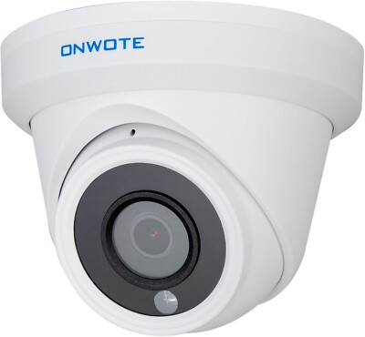 ONWOTE 5MP HD IP POE Camera Outdoor, 5 Megapixels 2592 * 1944P Super HD Camera